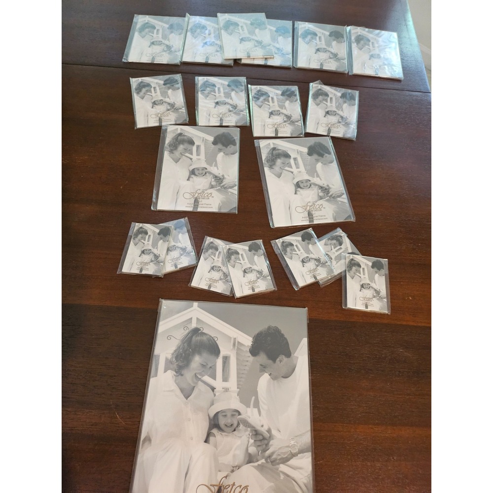 Vintage 20 Piece Refrigerator‎ Magnet Collage Set For Pictures  5 Sizes NIB